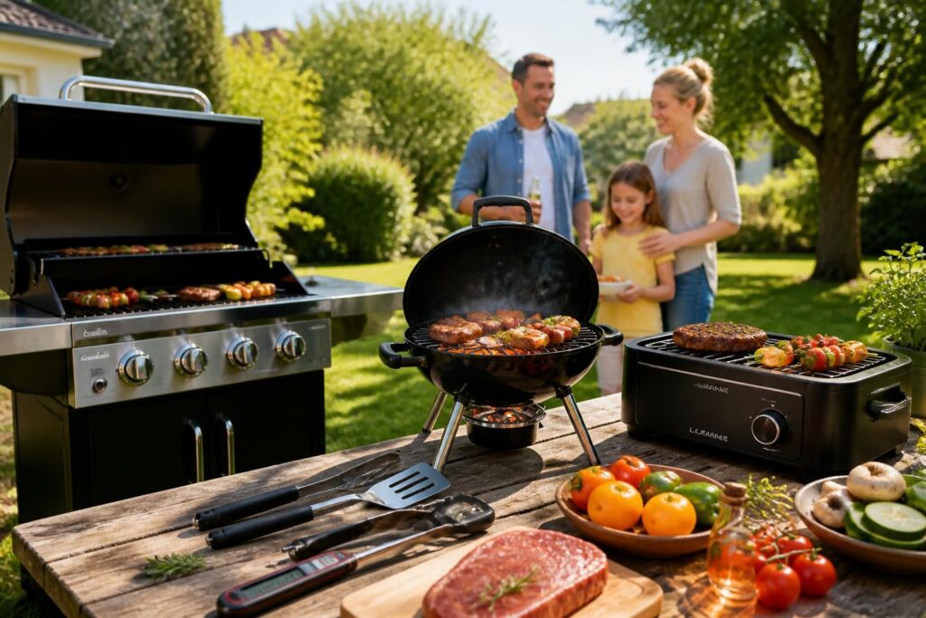 découvrez les meilleures offres de soldes sur les barbecues gaz, charbon et électriques. trouvez le barbecue idéal à prix réduit pour des grillades réussies cet été.